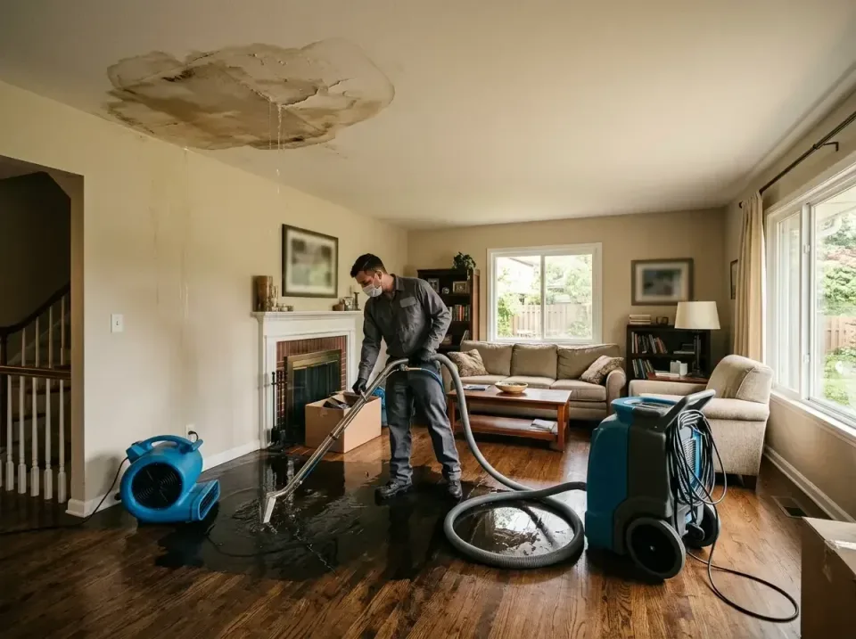 attic-pipe-burst-ceiling-drip-008 — frequently asked questions, Water Damage Restoration & Carpet Care in Branford Center, CT